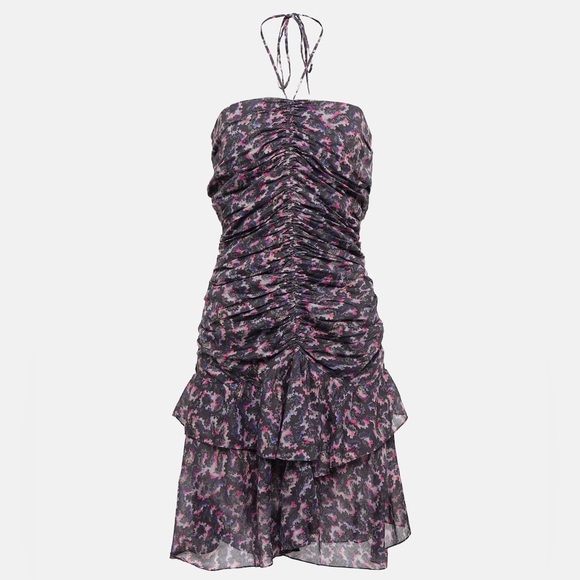 ISABEL MARANT ETOILE
Ilanka halterneck cotton minidress (D4) - Picture 2 of 8